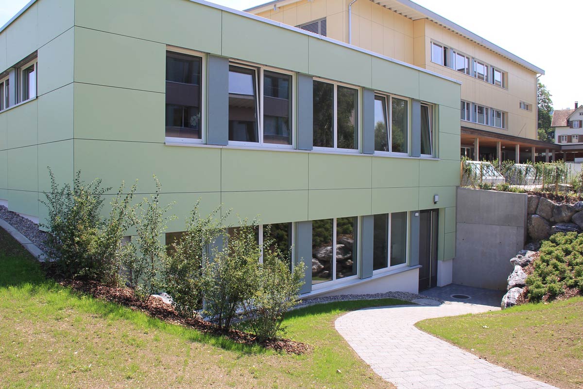 Neubau Schulküche Oberstufenzentrum in Flawil